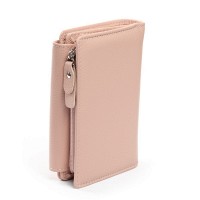 Женский кожаный кошелек Bright DR. BOND WS-31 pink