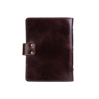 Кожаный картхолдер Hi Art CH-06 Crystal Brown Silk