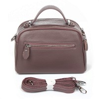 Женский молодежный кожаный клатч ALEX RAI 2906 purple