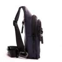 Мужская тканевая сумка-слинг Lanpad 20829 blue мал