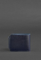 Кожаный кошелек BlankNote Zeus 9.0 темно-синий bn-pm-9-navy-blue