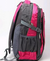 Женский малиновый рюкзак TRAUM 7024-03