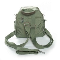 Женский тканевый рюкзак Jielshi MZ-917 d.green