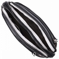 Молодежная женская кожаная сумка через плечо Vintage 22597 