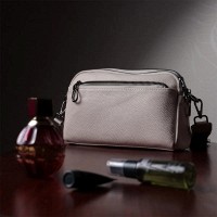 Молодежная женская кожаная сумка через плечо Vintage 22598 