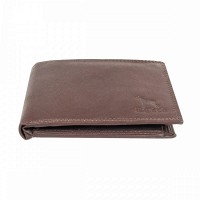 Кожаный мужской кошелек Ridgeback JBNC39MN Brown (Коричневий)