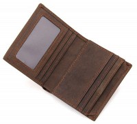 Мужской кожаный кошелек Vintage 14429