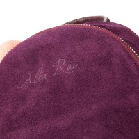 Женский замшевый рюкзак ALEX RAI 2058 red