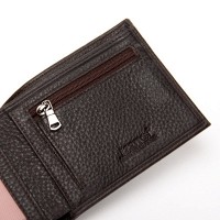 Мужской кожаный кошелек BE BRETTON 208S brown