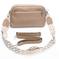 Женская кожаная сумка ALEX RAI 8960 khaki