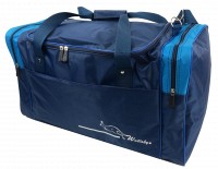 Сумка дорожная 60 л Wallaby 430-5 синяя с голубым
