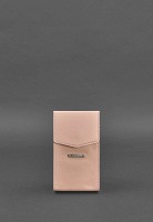 Набор женских кожаных сумок BlankNote  Mini поясная/ кроссбоди розовые - BN-BAG-38-PINK