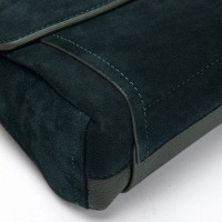 Женская замшевая сумка ALEX RAI 93055 green