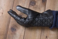 Женские сенсорные кожаные перчатки Shust Gloves 940s2