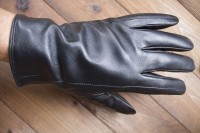 Мужские сенсорные кожаные перчатки Shust Gloves 937s3