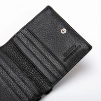 Женский кожаный кошелек Bright DR. BOND WS-219 black