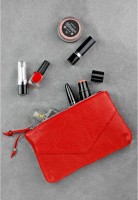 Женская кожаная косметичка BlankNote Рубин