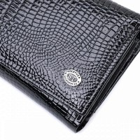 Женский лаковый кожаный кошелек ST Leather 22707 