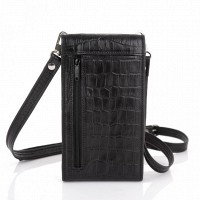 Женская кожаная сумка REP1-2122-4lx TARWA, чёрная