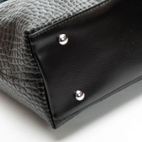 Женская кожаная сумка ALEX RAI 00108 black