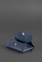 Кожаная монетница BlankNote 1.0 темно-синий bn-cw-1-navy-blue