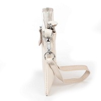 Молодежный клатч из кожи ALEX RAI 8801-3 white