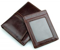 Мужской кожаный кошелек Vintage 14373
