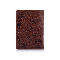 Обложка-органайзер для документов из кожи HiArt Let's Go Travel PC-03-C19-1436-T007