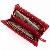 Женский  кожаный кошелек ST Leather 19315 Красный