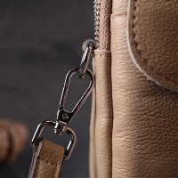 Молодежная женская кожаная сумка через плечо Vintage 22400 