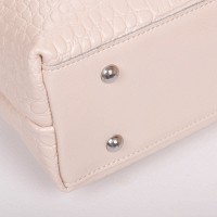 Женская кожаная сумка классическая ALEX RAI 8640 beige