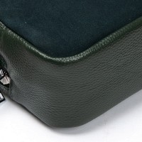 Женская замшевая сумка ALEX RAI 99126 green
