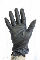 Женские комбинированные серые перчатки Shust Gloves
