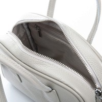 Женский молодежный кожаный клатч ALEX RAI 39059-1 pale grey