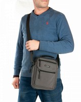 Сумка через плечо Lanpad A0937 gray