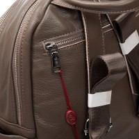 Женский кожаный рюкзак ALEX RAI 95517-9 khaki