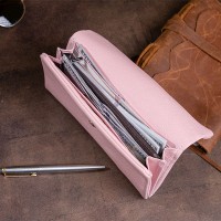 Женский кожаный клатч ST Leather 19271 Розовый