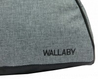 Спортивная сумка 16 л Wallaby 213-3 серая