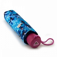 Зонт женский механический Fulton L354-040911 Minilite-2 Cool Pansy (Анютины глазки)
