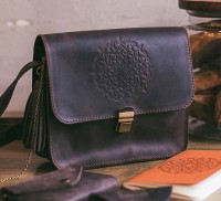 Бохо-сумка BlankNote "Лилу" орех