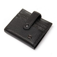 Мужской кожаный кошелек BE BRETTON 163-29 black