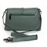 Женская кожаная сумка ALEX RAI 99104 green