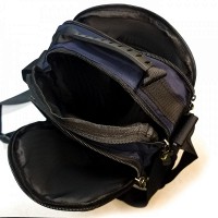 Мужская сумка через плечо Lanpad 15054 blue
