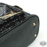 Женский черный рюкзак 0883