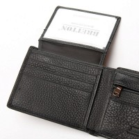 Мужской кожаный кошелек BE BRETTON 163-ND16A black