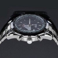 Мужские часы с календарем WINNER TITANIUM 1038