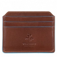Кожаный картхолдер Visconti alp83 it brn