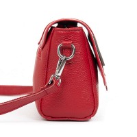 Женская кожаная молодежная сумка ALEX RAI 99121 red