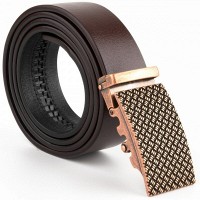 Мужской кожаный ремень автомат Vintage 20265