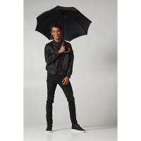 Зонт-трость полуавтомат Fulton Mayfair-1 G894 - Black (Черный)